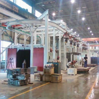 懸鏈通過式拋丸機(jī)